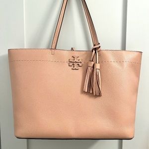 TORY BURCH - PINK MCGRAW TOTE